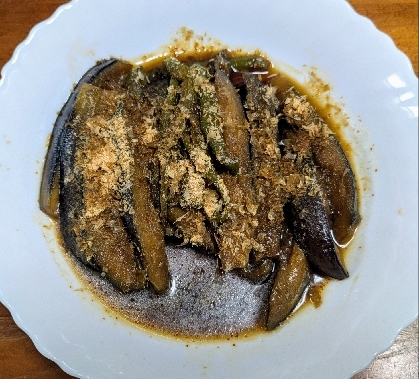 めんつゆだけで美味しい♡なすとピーマンの煮浸し