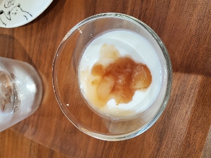 桃とプルーンのヨーグルト◇