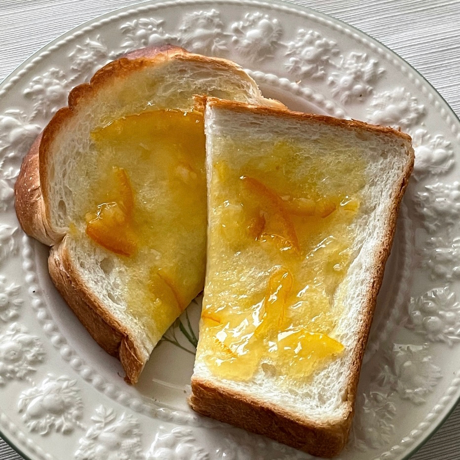 レモンマーマレードのバタートースト