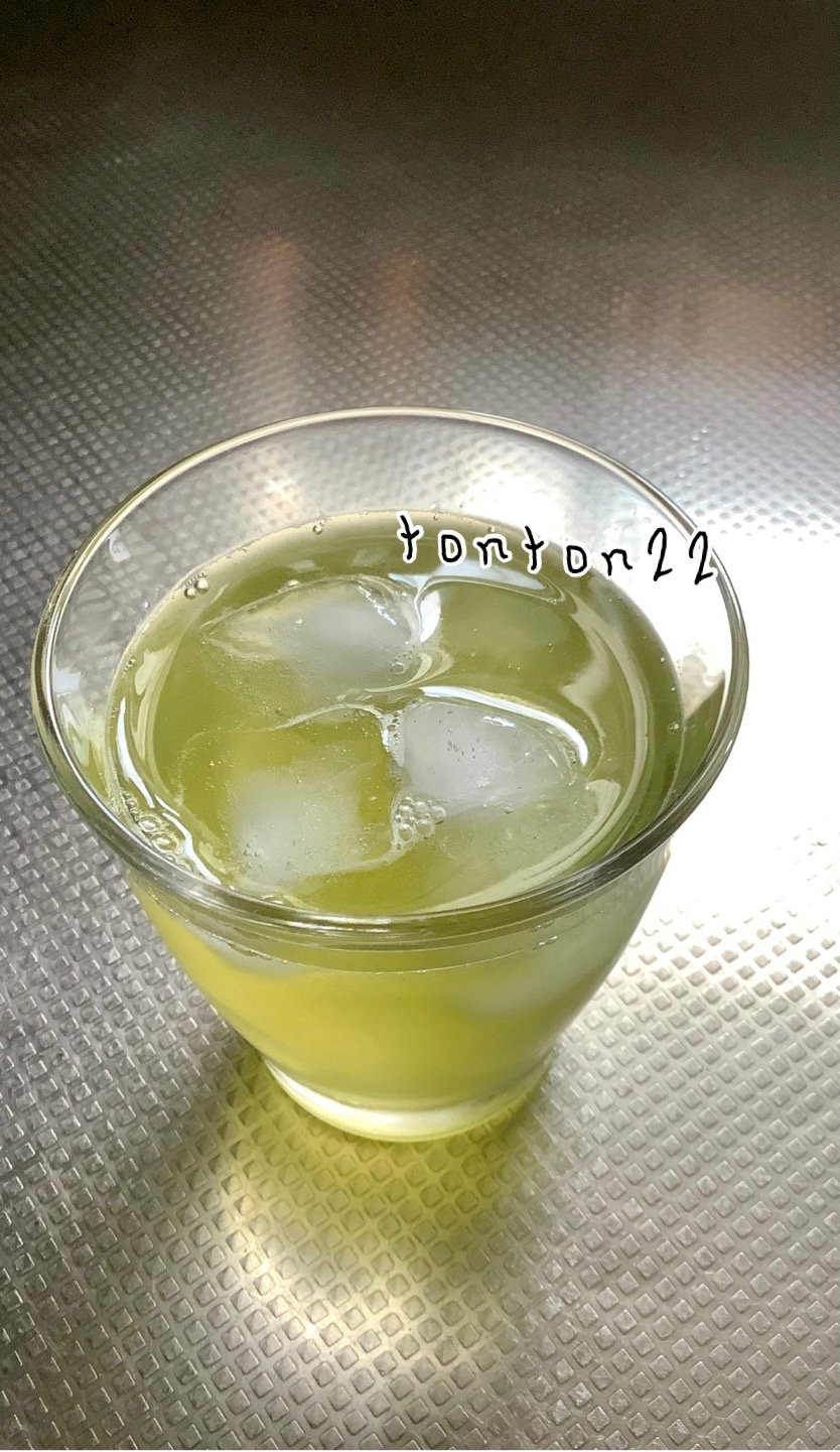 緑茶割りシードル☆