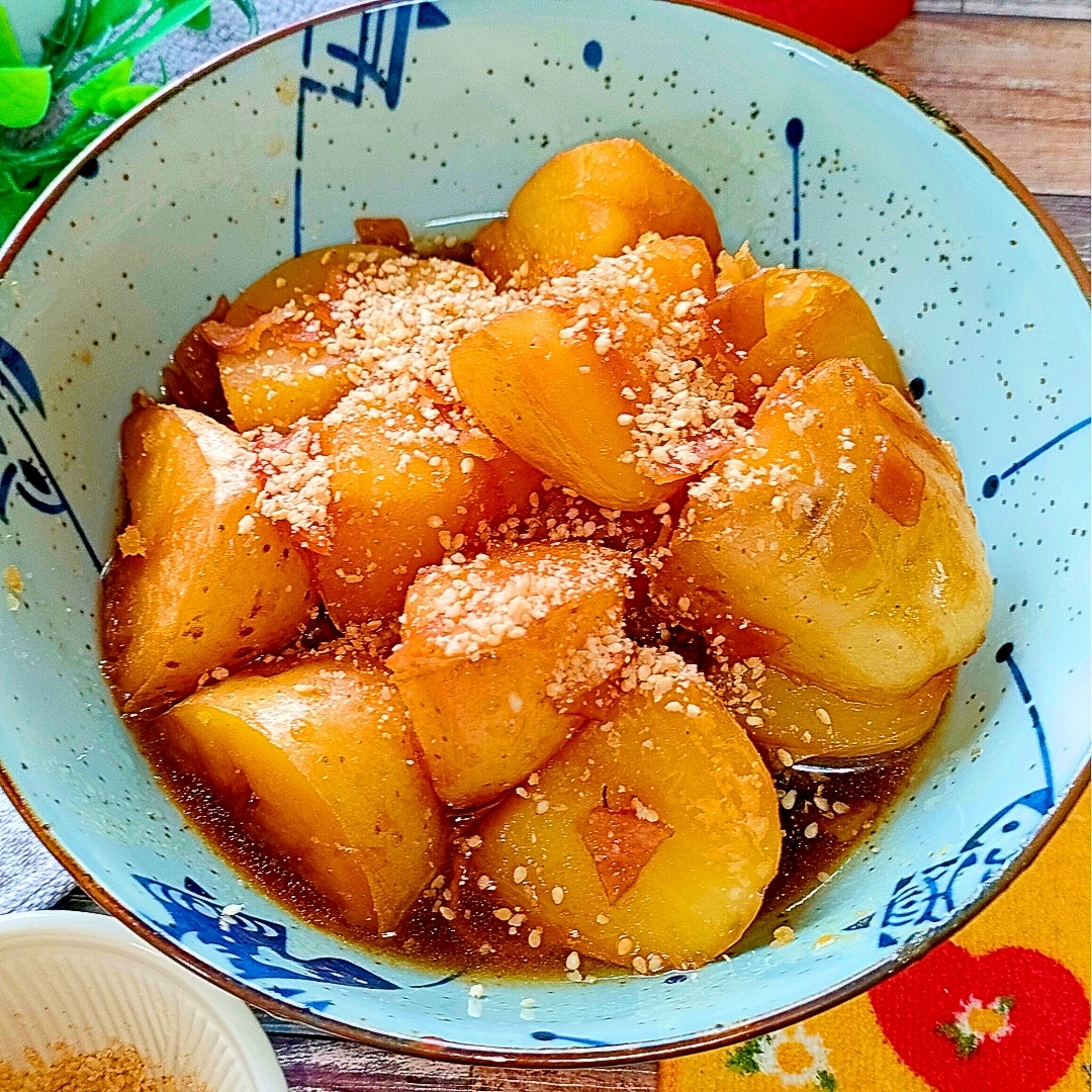 煮崩れ知らず【じゃがいもの煮っころがし】簡単で極旨