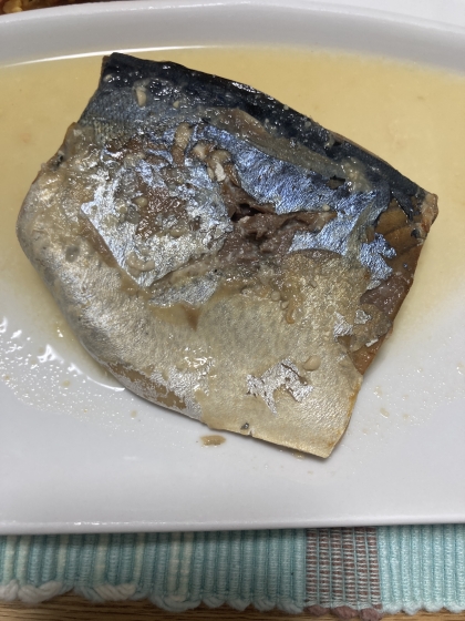 塩サバの味噌煮