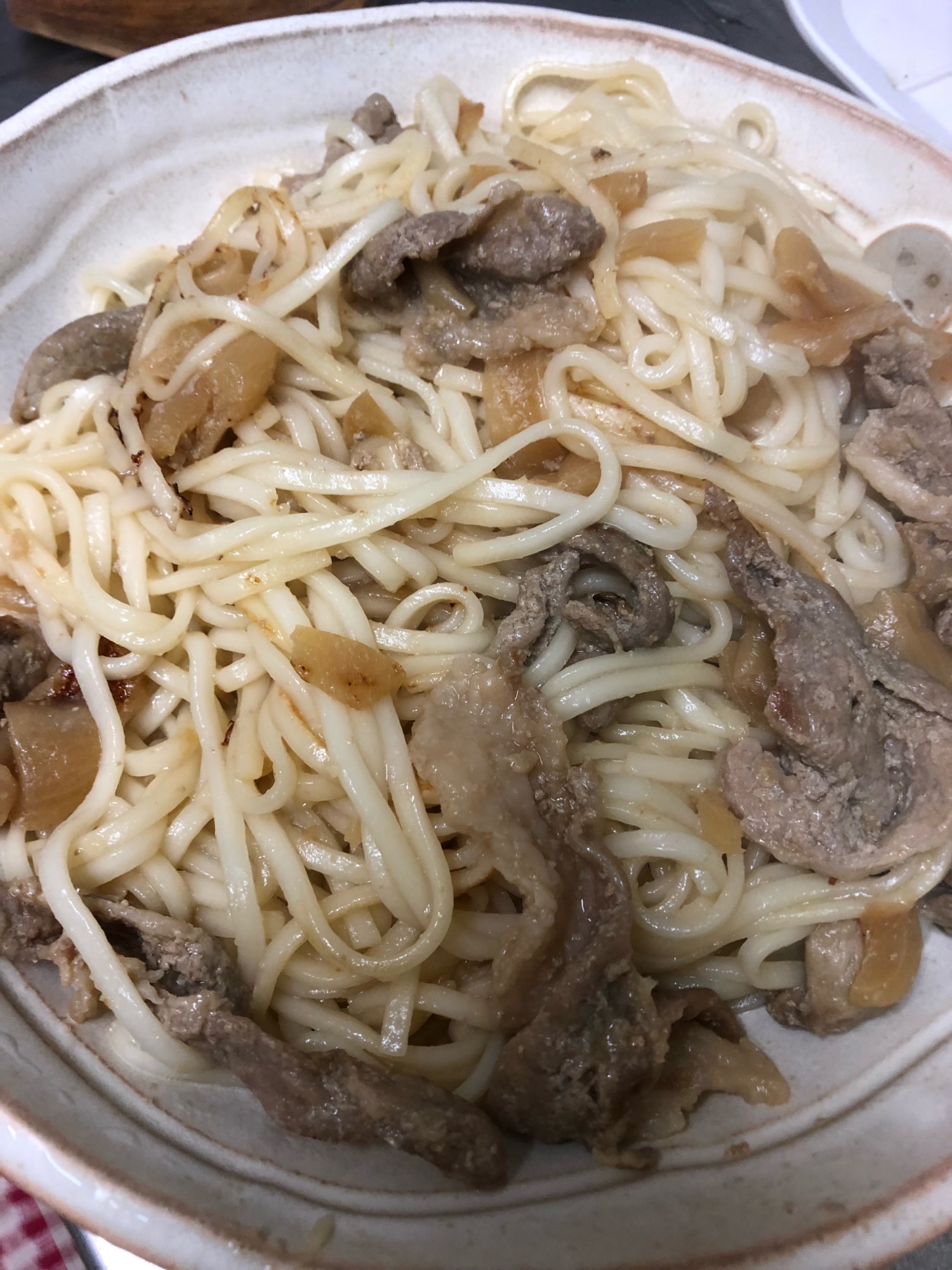 和風豚焼うどん