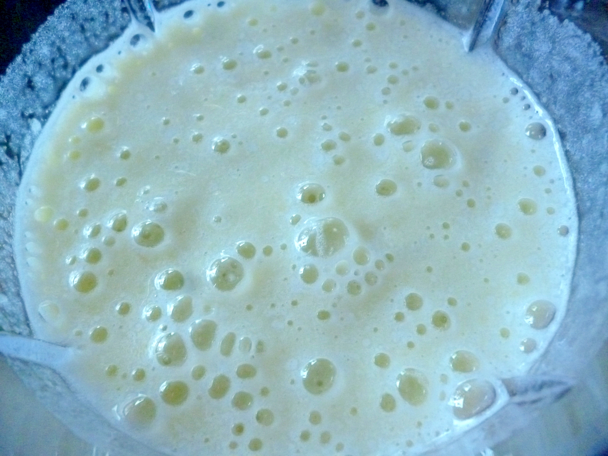 バナナ・メロン・牛乳ミックスジュース