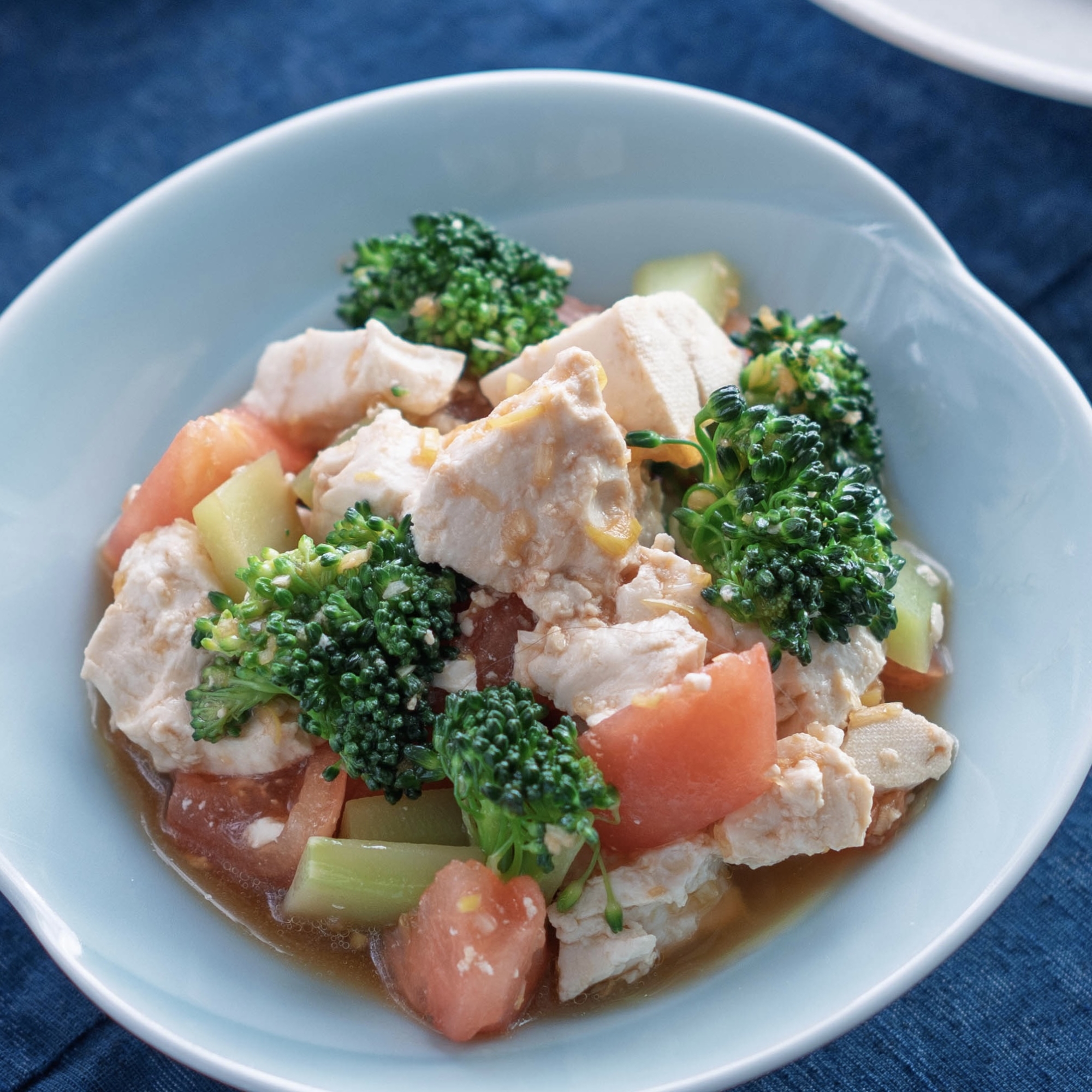 豆腐とトマトの中華風サラダ【中華・副菜】