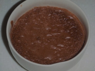 大豆粉でカップチョコケーキ