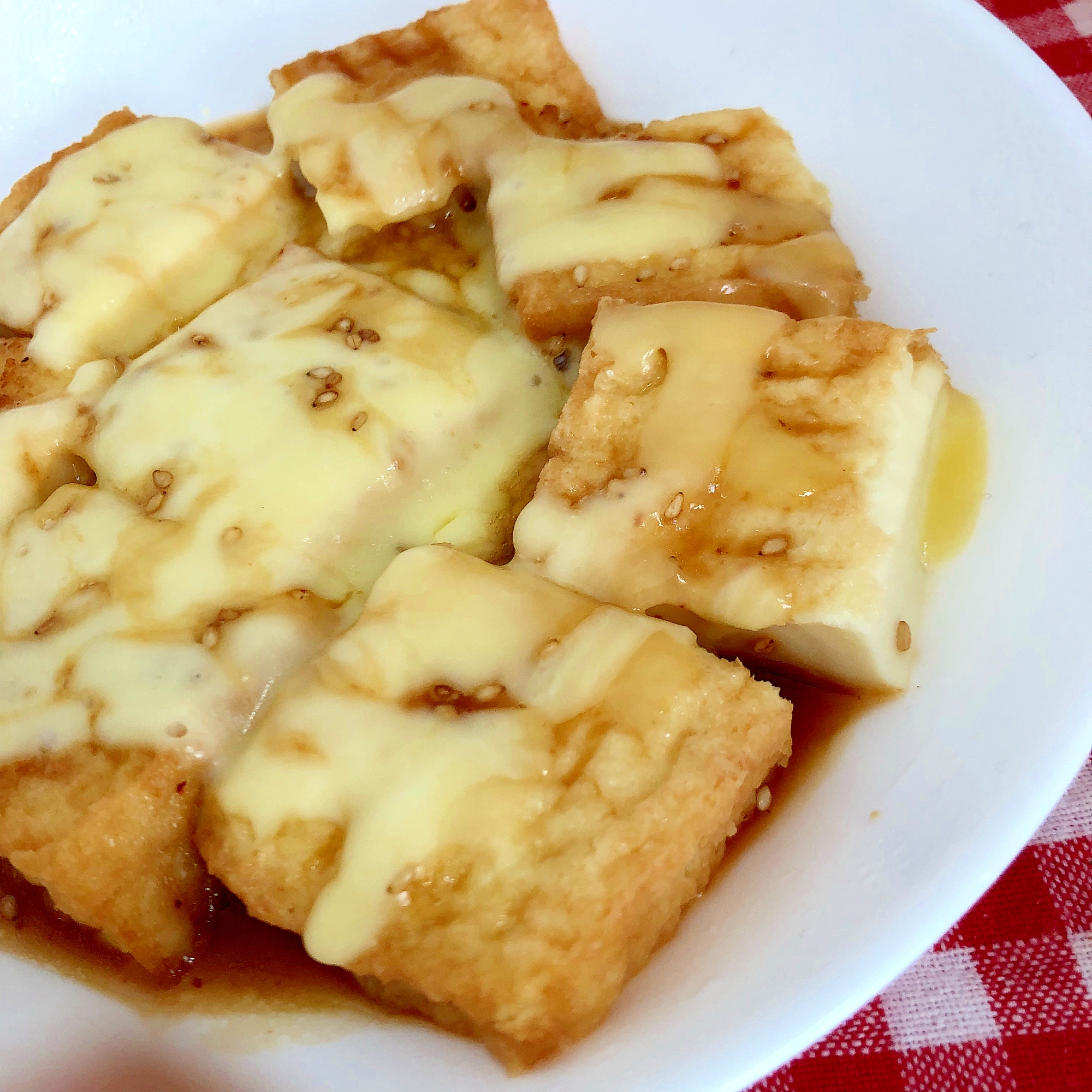 絹揚げのチーズ焼き レシピ 作り方 By Thank You Good Bye 楽天レシピ