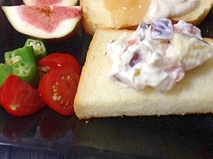 イチジクのマスカルポーネチーズトースト レシピ 作り方 By Jenikuru 楽天レシピ