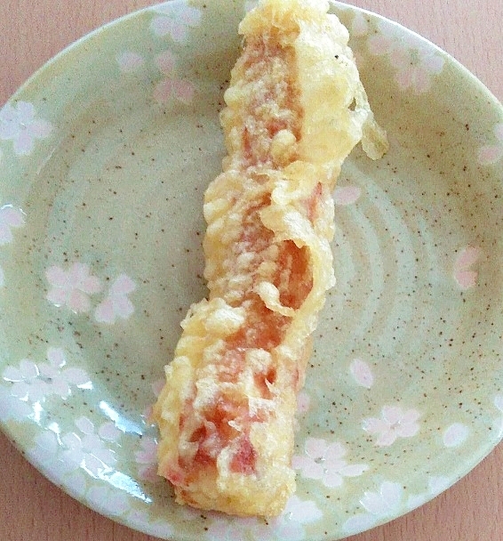 ポテトサラダ☆ちくわ天ぷら