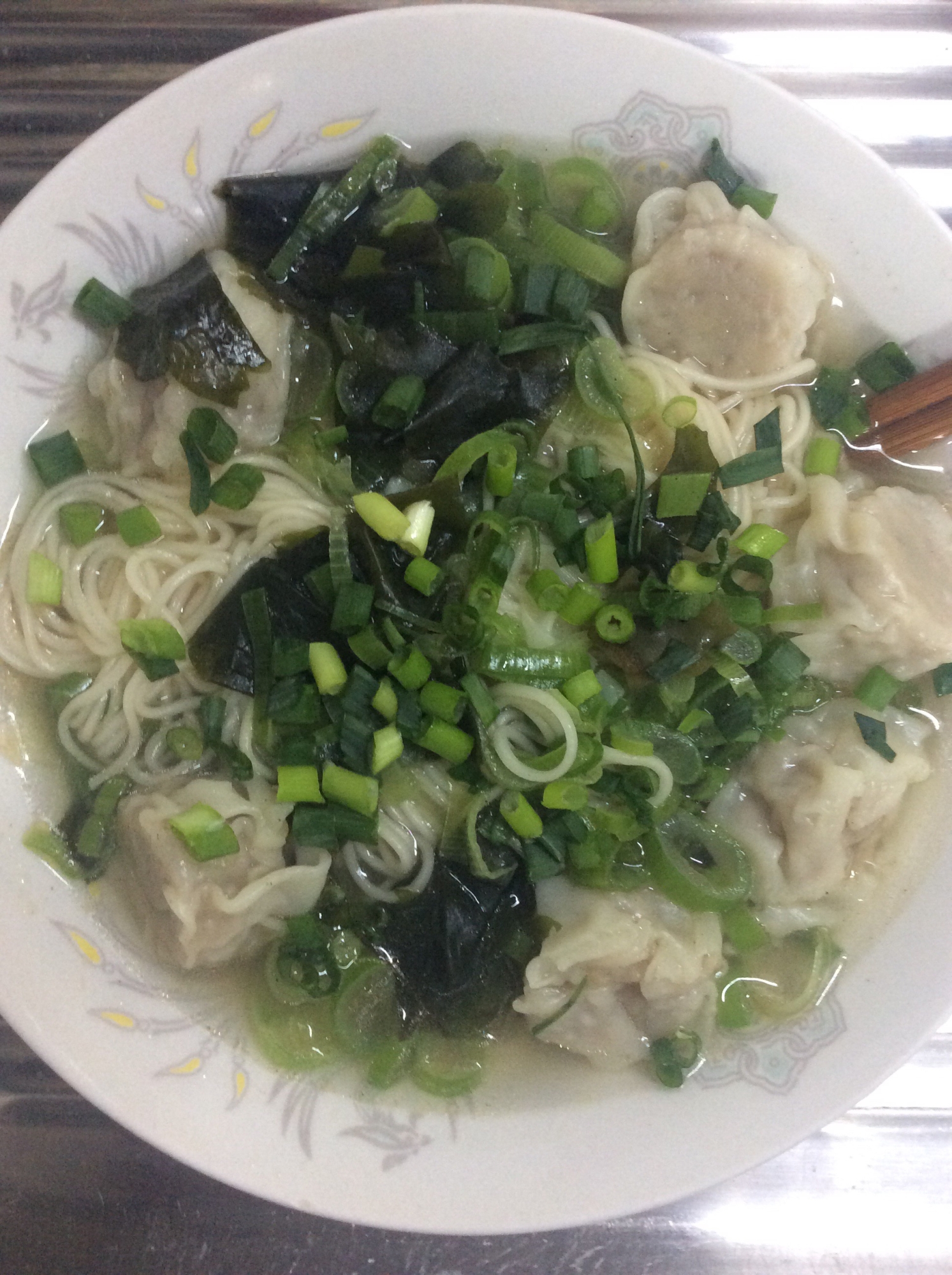 焼売入り♪中華風にゅうめん