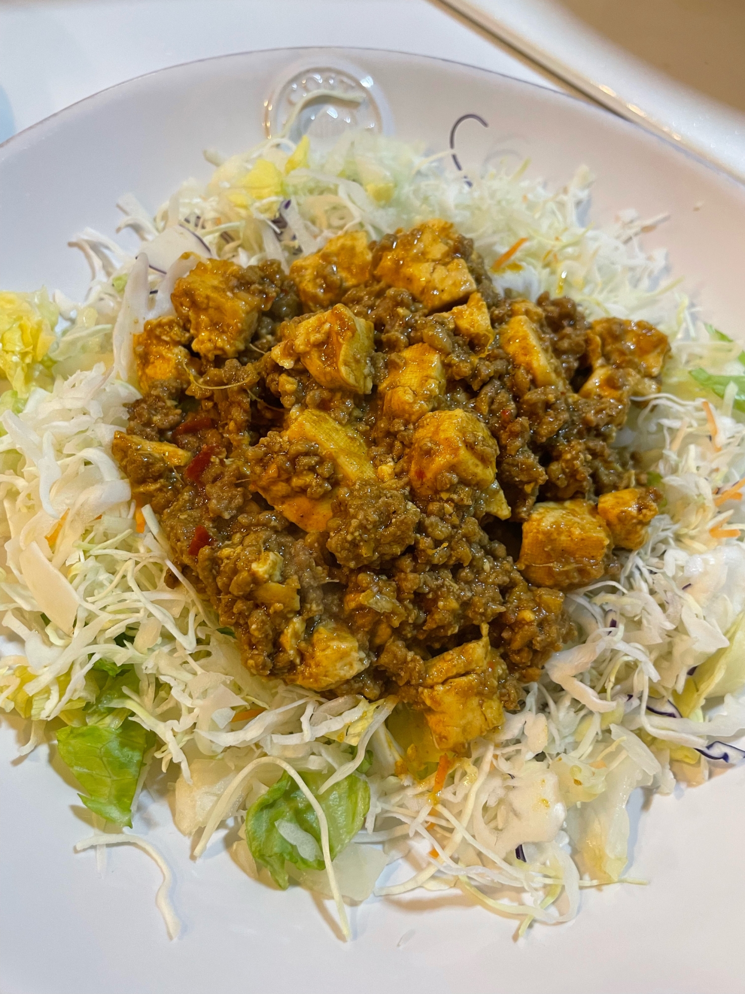 ２日目麻婆豆腐アレンジ☆麻婆キーマカレー