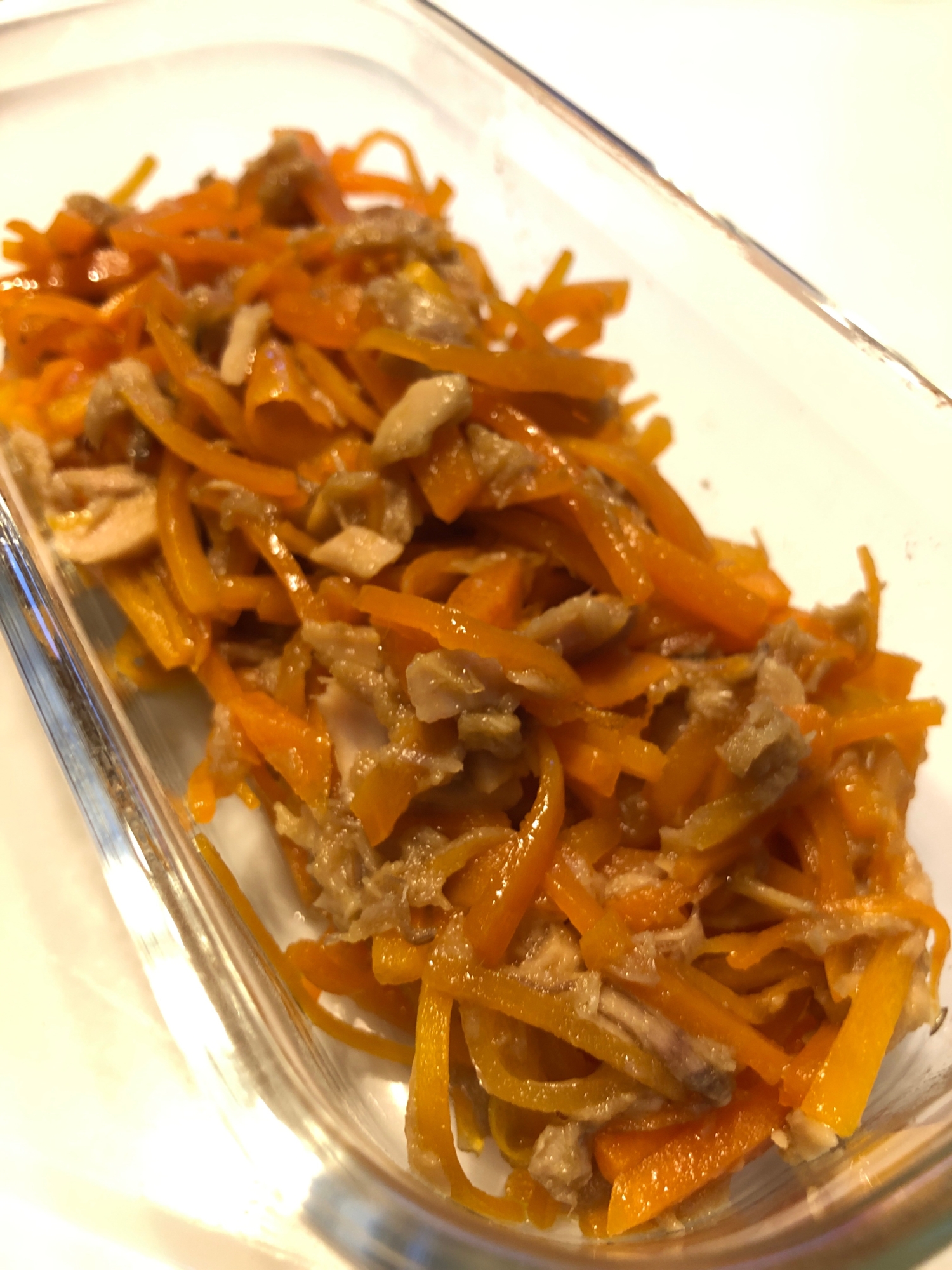 簡単*にんじんとツナのきんぴら