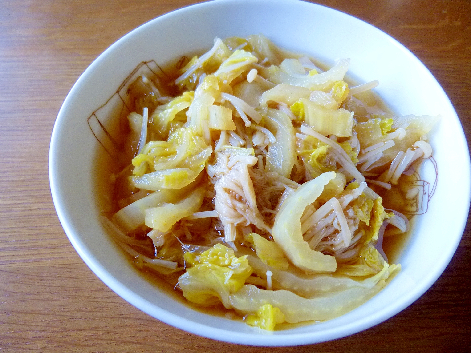 えのきと白菜の煮物 レシピ 作り方 By 4045g 楽天レシピ