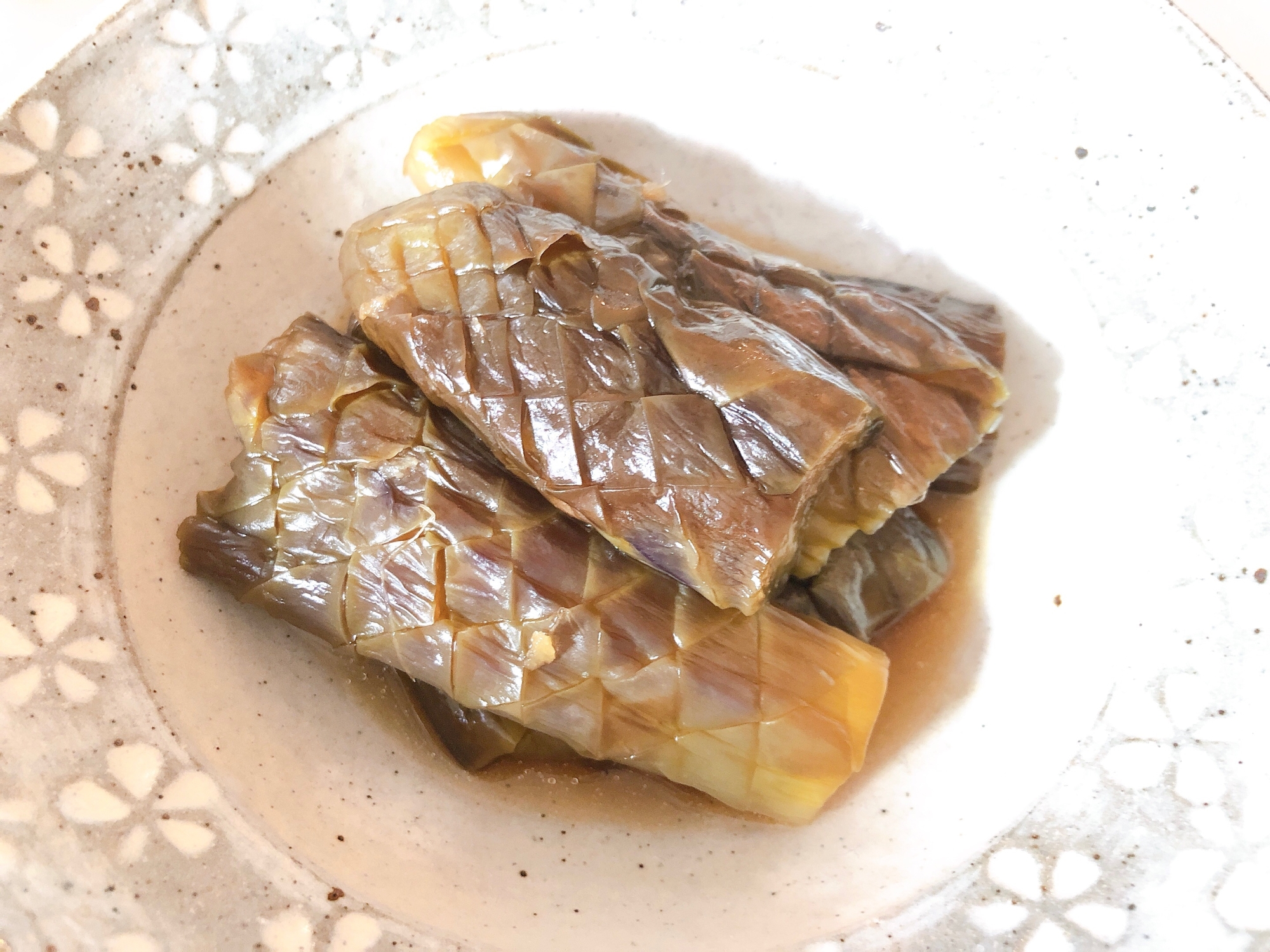 しみしみとろとろなすの煮浸し