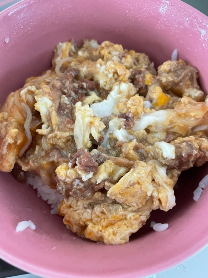 レトルトアレンジ！牛玉丼