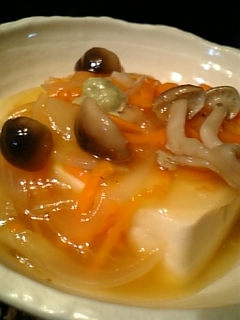 つめた く冷やして簡単あんかけ豆腐 レシピ 作り方 By オクハマモ 楽天レシピ