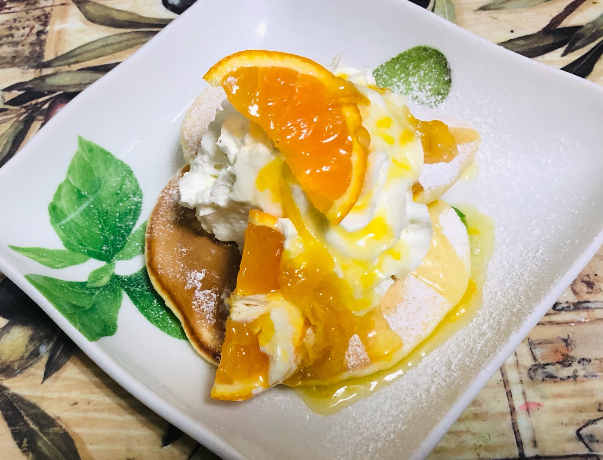 手作りオレンジソース ホイップの爽やかパンケーキ レシピ 作り方 By りんりんりん 楽天レシピ 手作りオレンジソース ホイップの爽やかパンケーキ レシピ 作り方 By りんりんりん 楽天レシピ