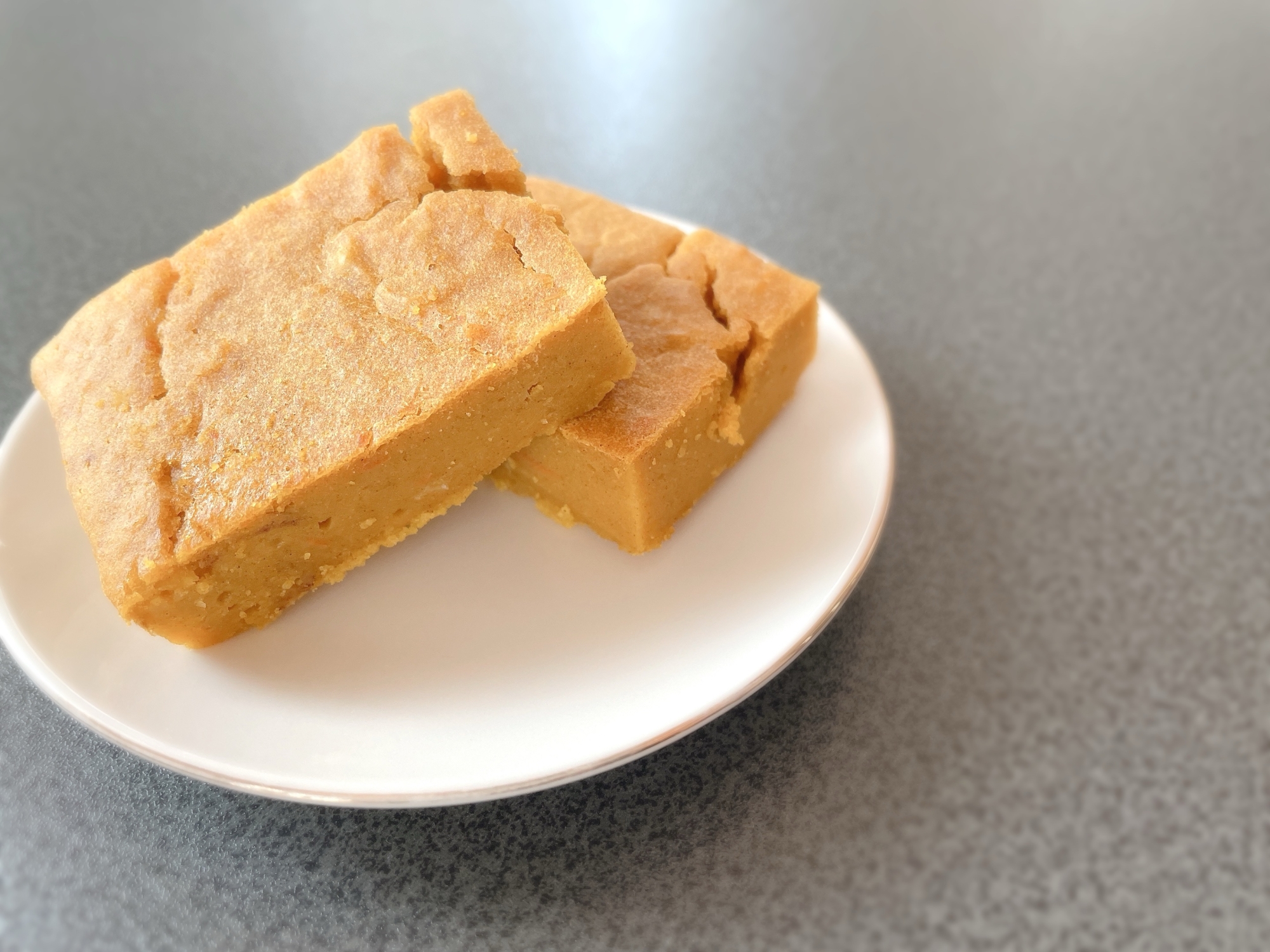 ノンオイル！むっちり食感！かぼちゃのケーキ