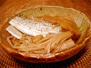 太刀魚と丁子麩の煮物