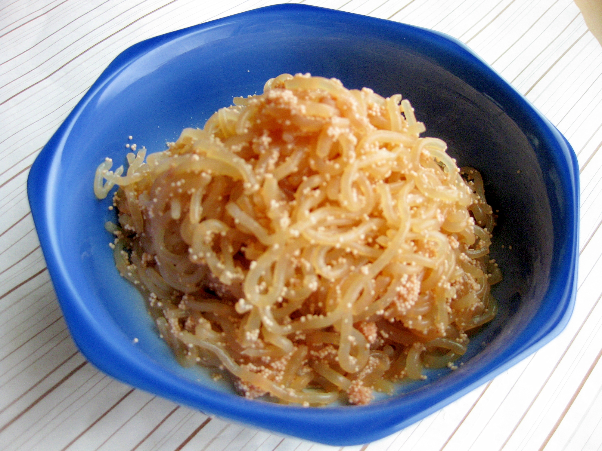 簡単美味しい ヘルシーな糸こんにゃくの明太子和え レシピ 作り方 By れいちゃっ 楽天レシピ 簡単美味しい ヘルシーな糸こんにゃくの明太子和え レシピ 作り方 By れいちゃっ 楽天レシピ