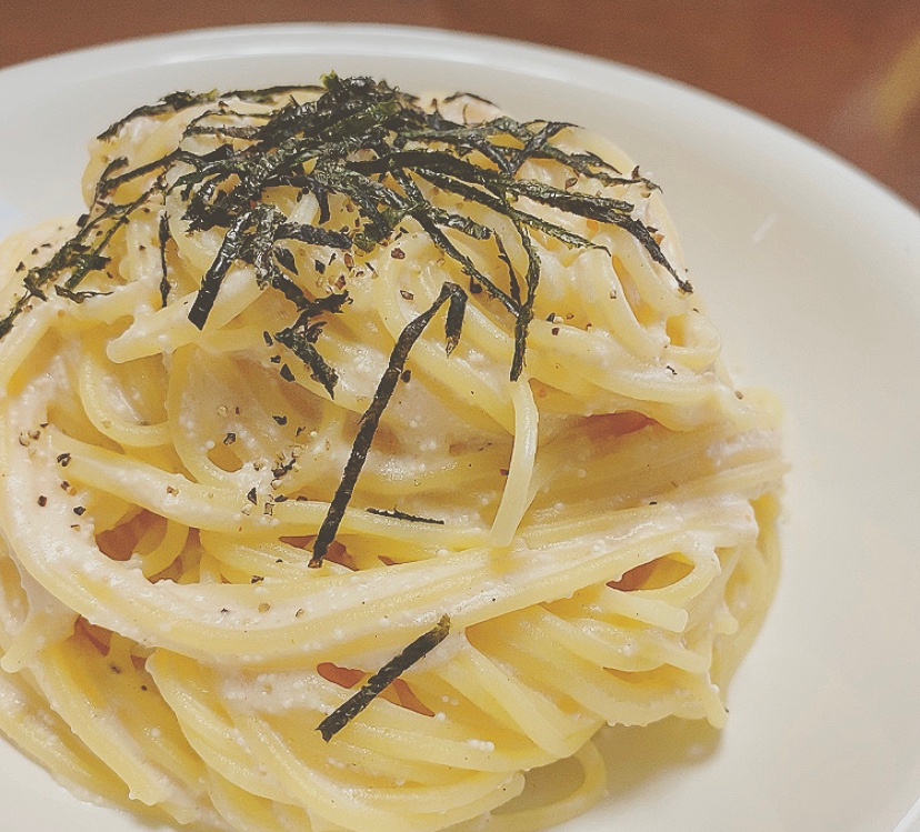 濃厚!簡単!明太子クリームパスタ