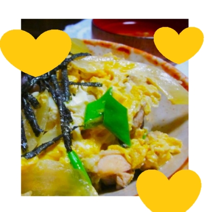 超かんたん！チーズをのせたスクランブルエッグ丼