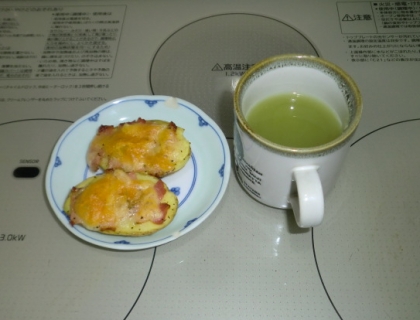 ホッと☆生姜湯で生姜玄米茶♪