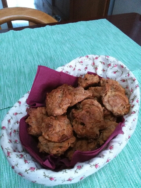 アップルシナモン味の簡単コーンフレーククッキー
