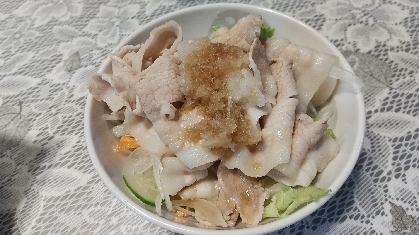 ゆで方がポイント!柔らか豚しゃぶサラダ