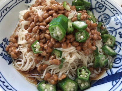 ぶっかけトロネバそうめん