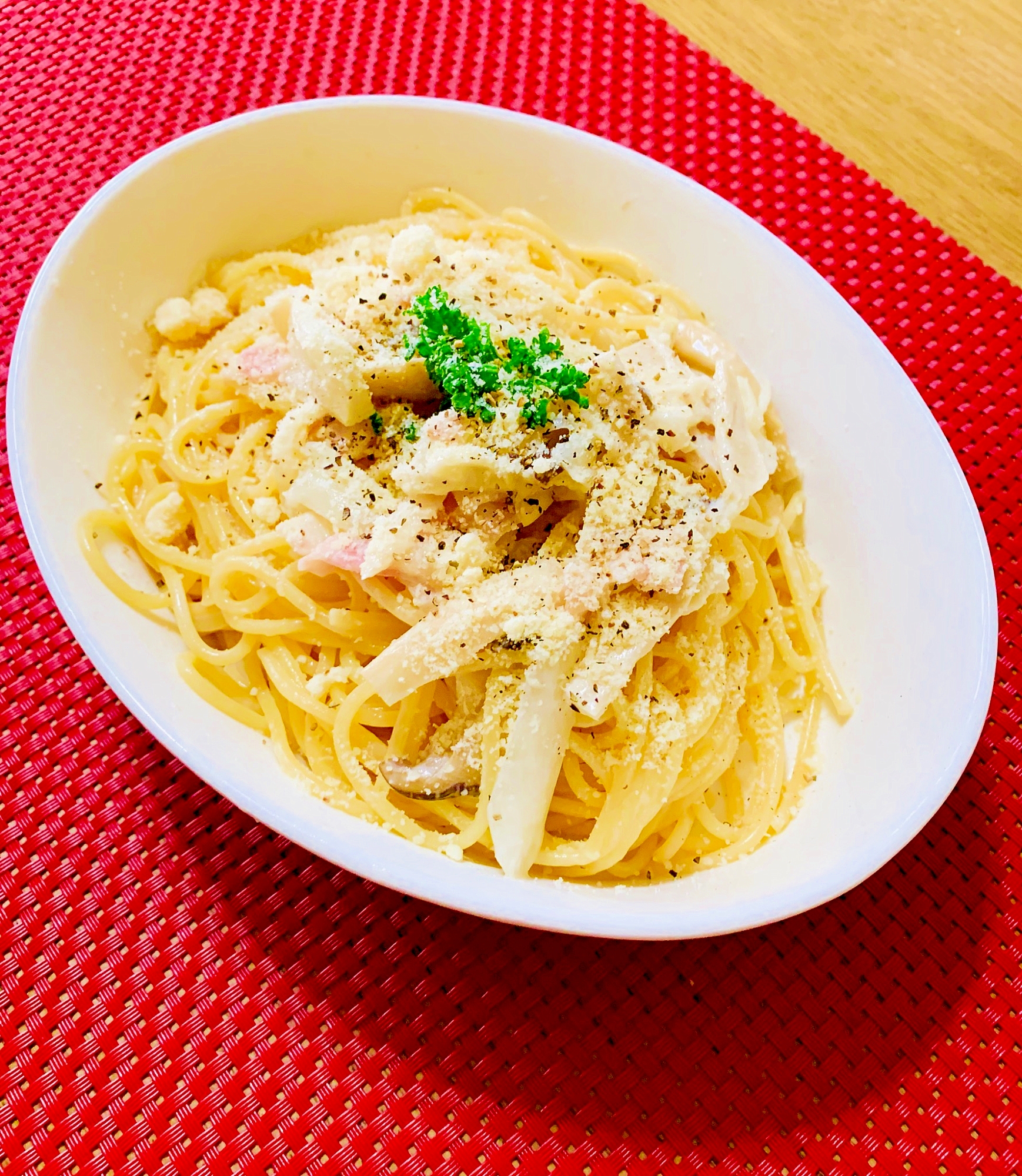 エリンギ大好きクリームパスタ