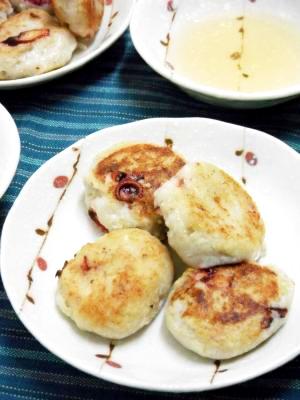 里芋とレンコンでタコ判焼き♪