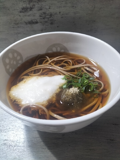 ダブルとろろ蕎麦
