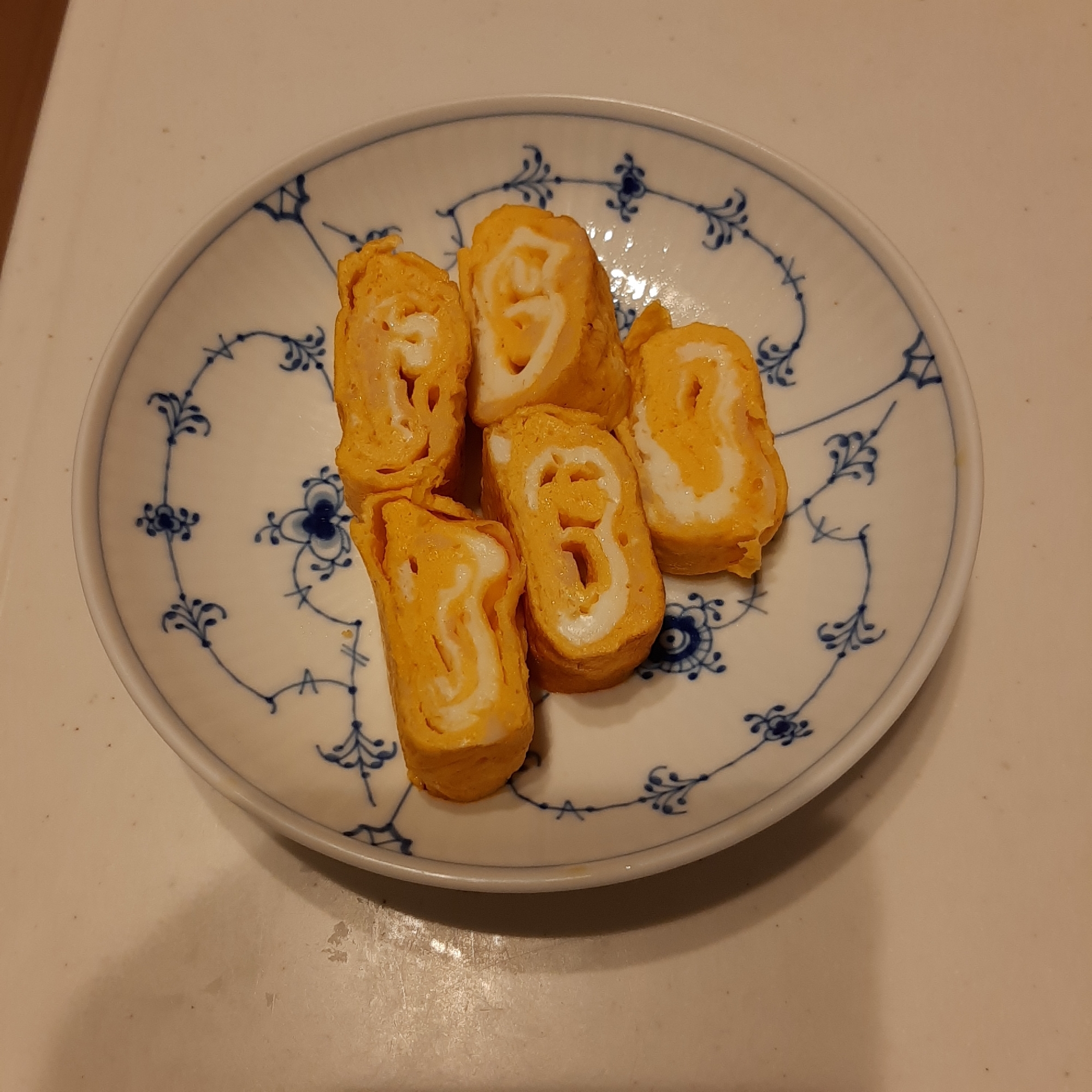 カニかま入りの卵焼き(*^^*)
