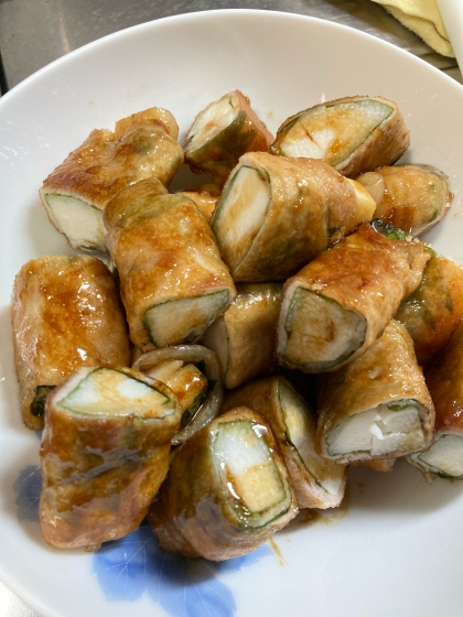 15分で！長芋と大葉の豚ロース照り焼き♪