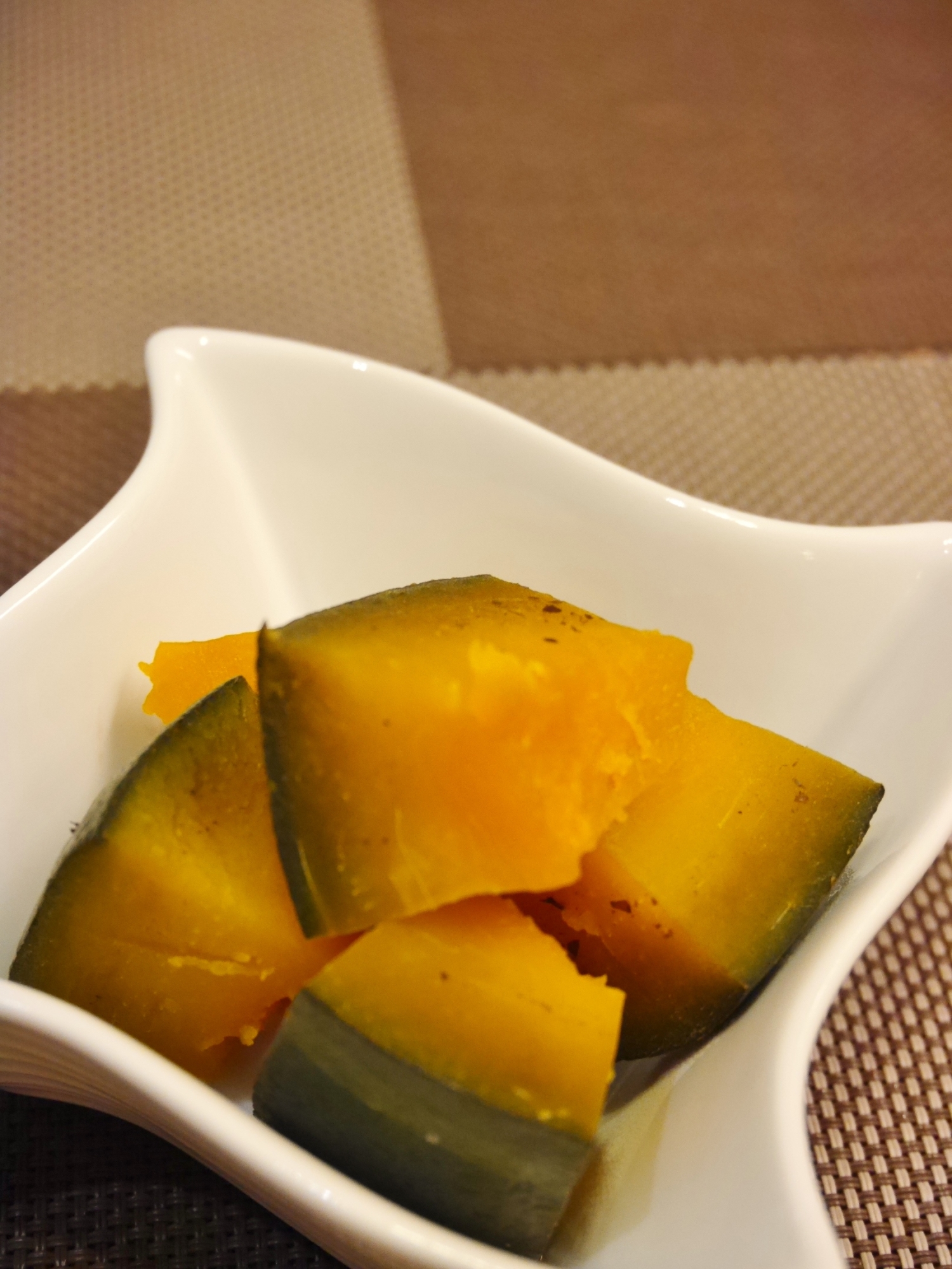めんつゆでレンチン★かぼちゃの煮物