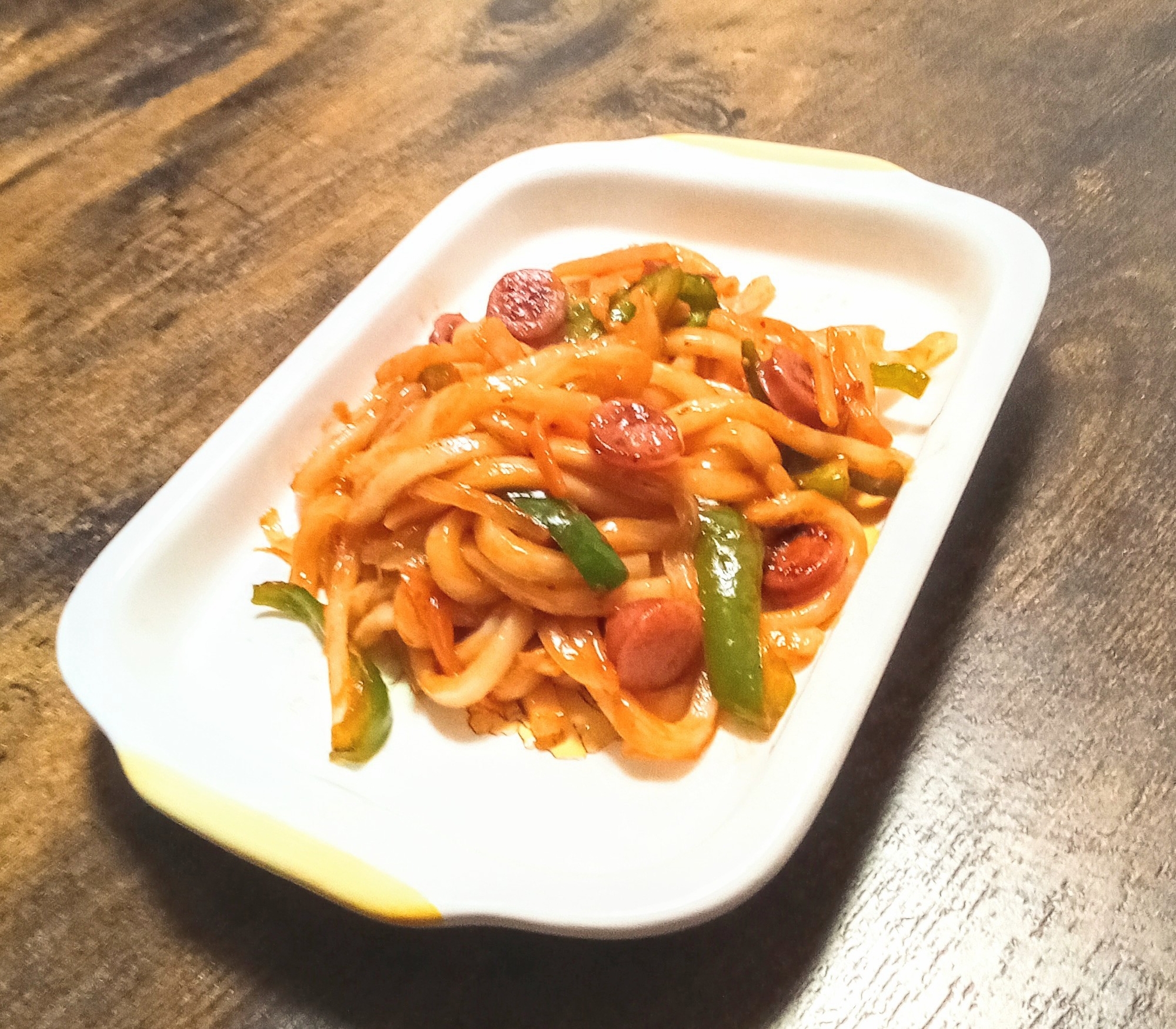 うどんDeナポリタン