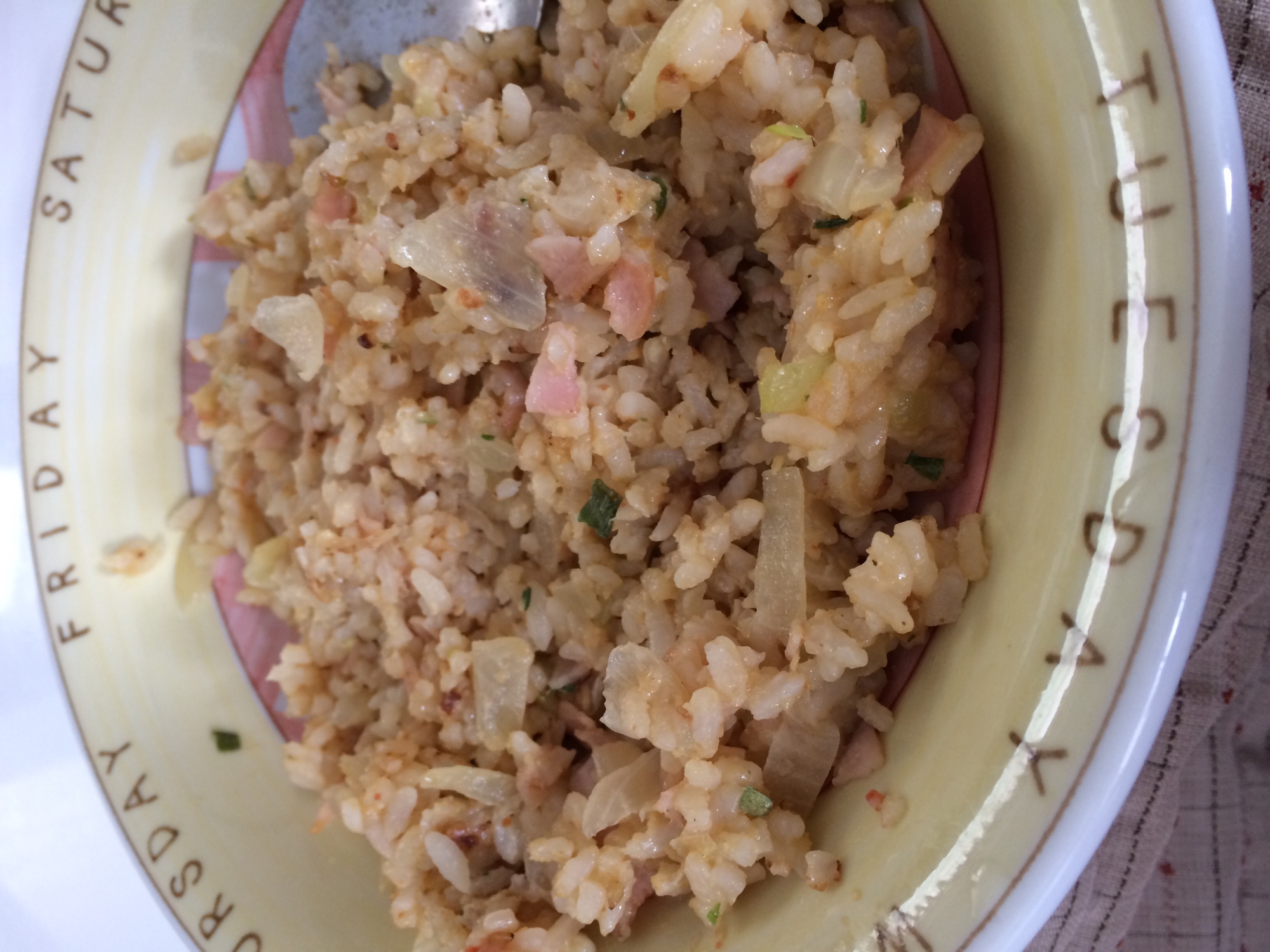 お年寄り向け柔らかいチャーハン