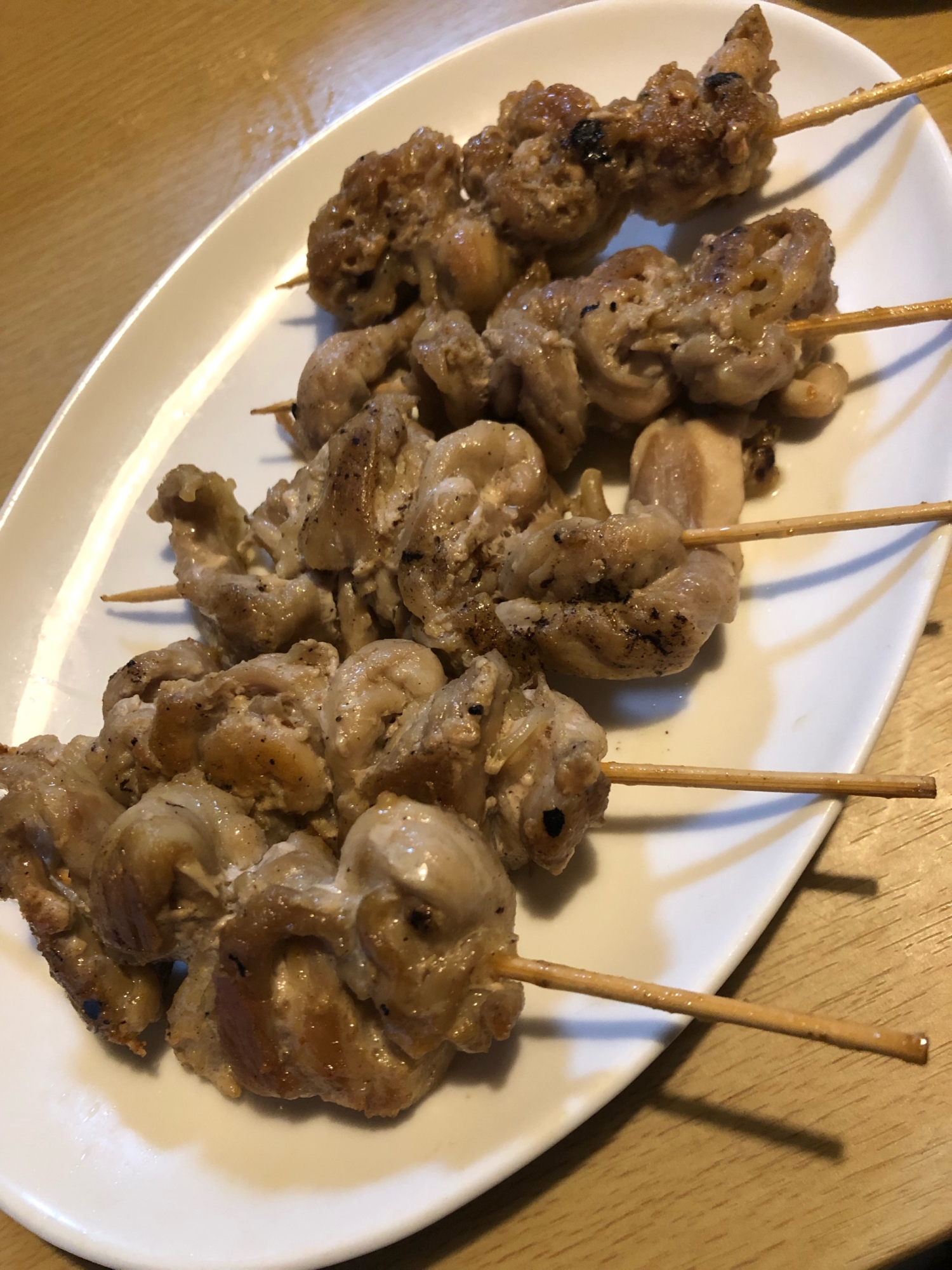 鶏肩肉で焼き鳥♪