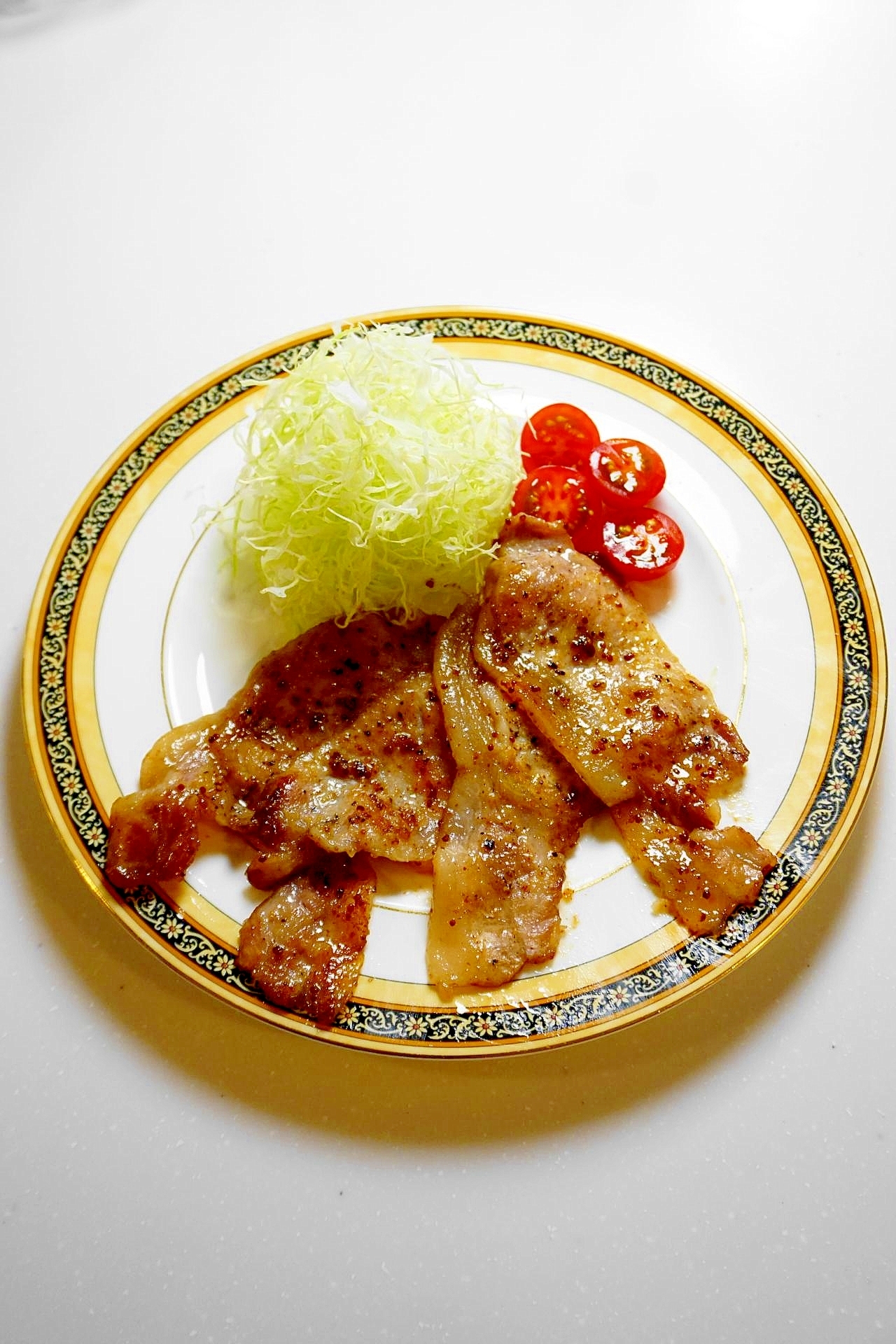 甘酸っぱいソースが旨！豚肉のハニーマスタードソテー