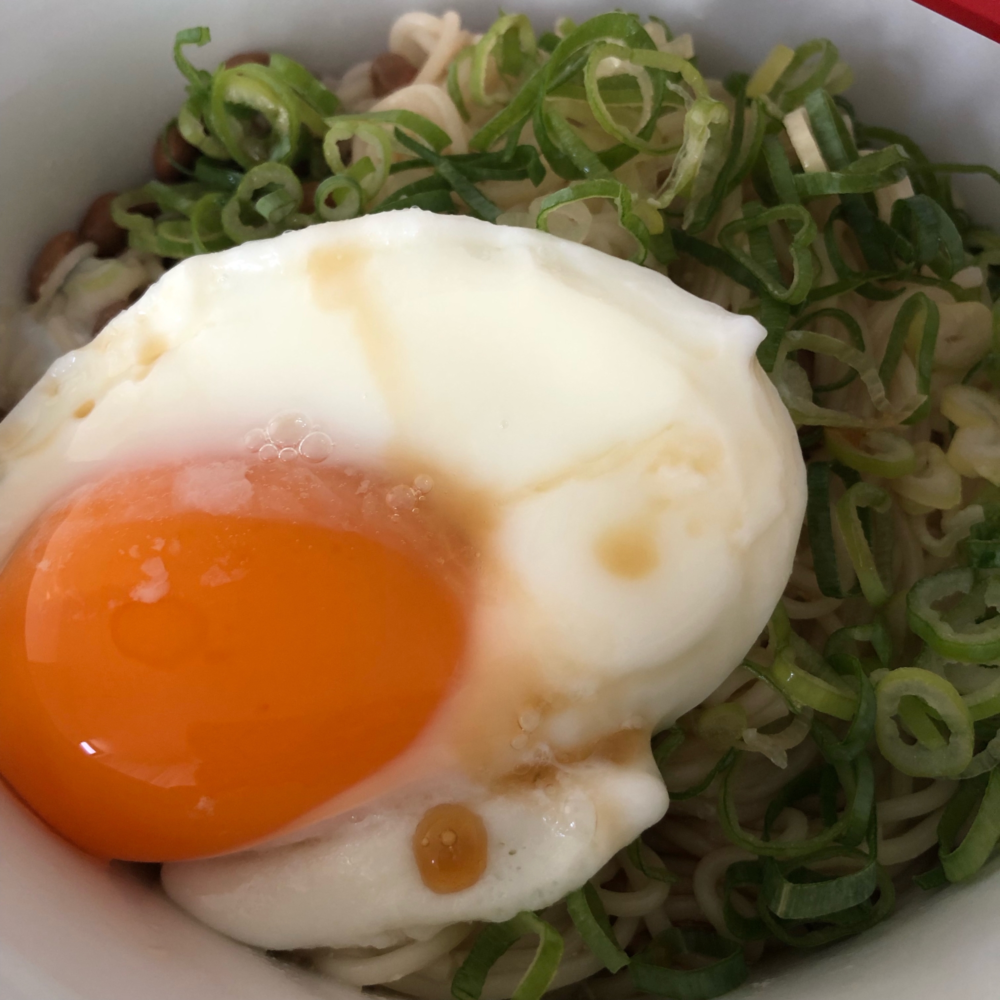 ぶっかけ納豆そうめん