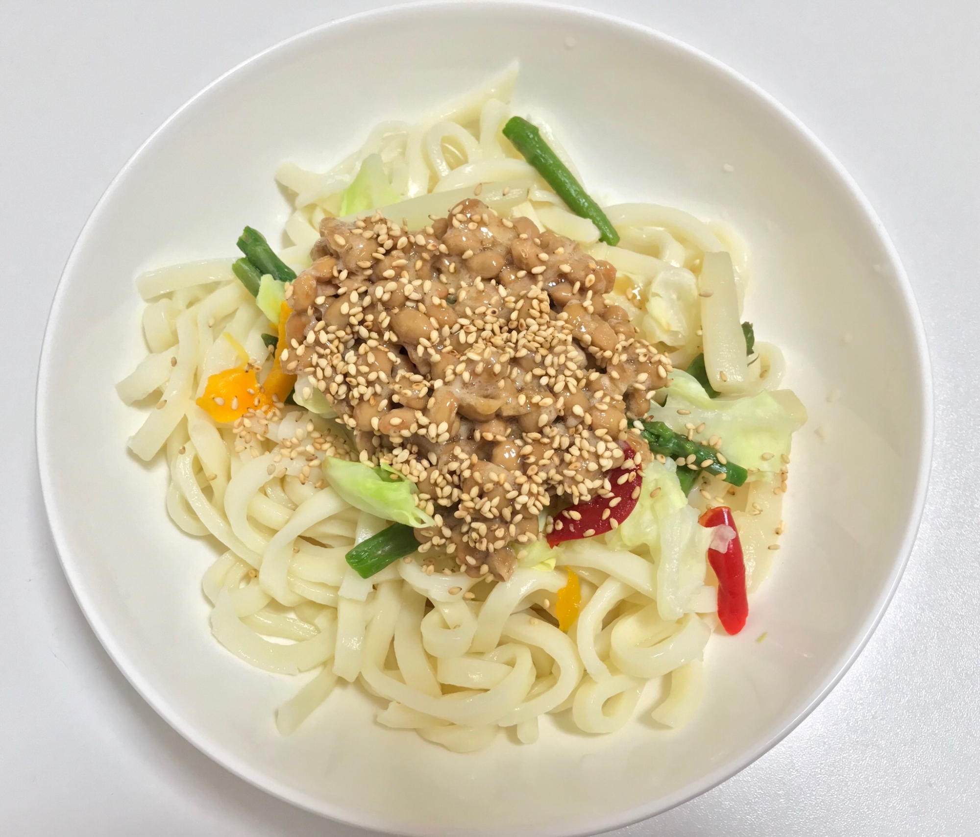 超簡単! 納豆の冷やしうどん