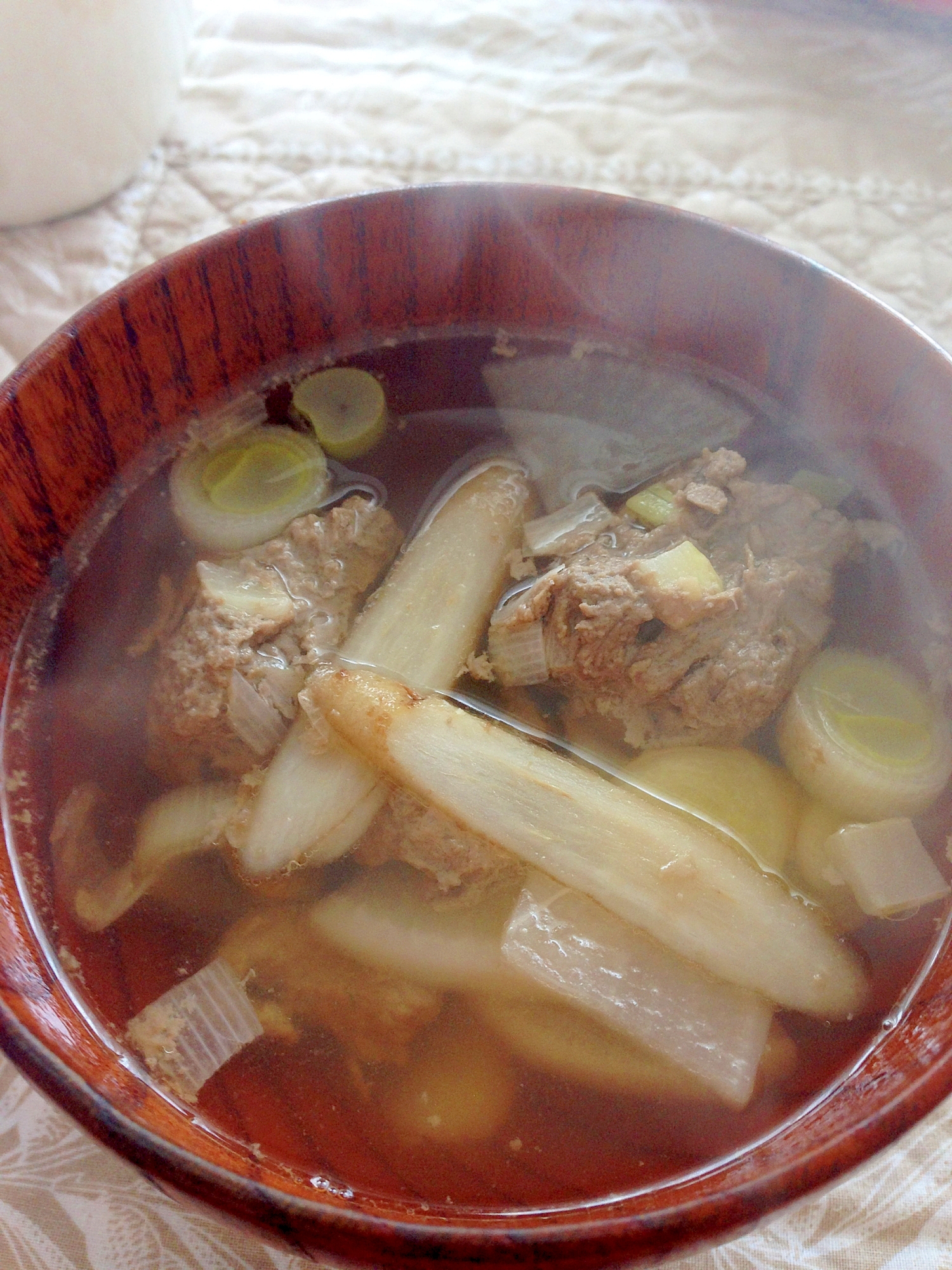 イワシのつみれ汁