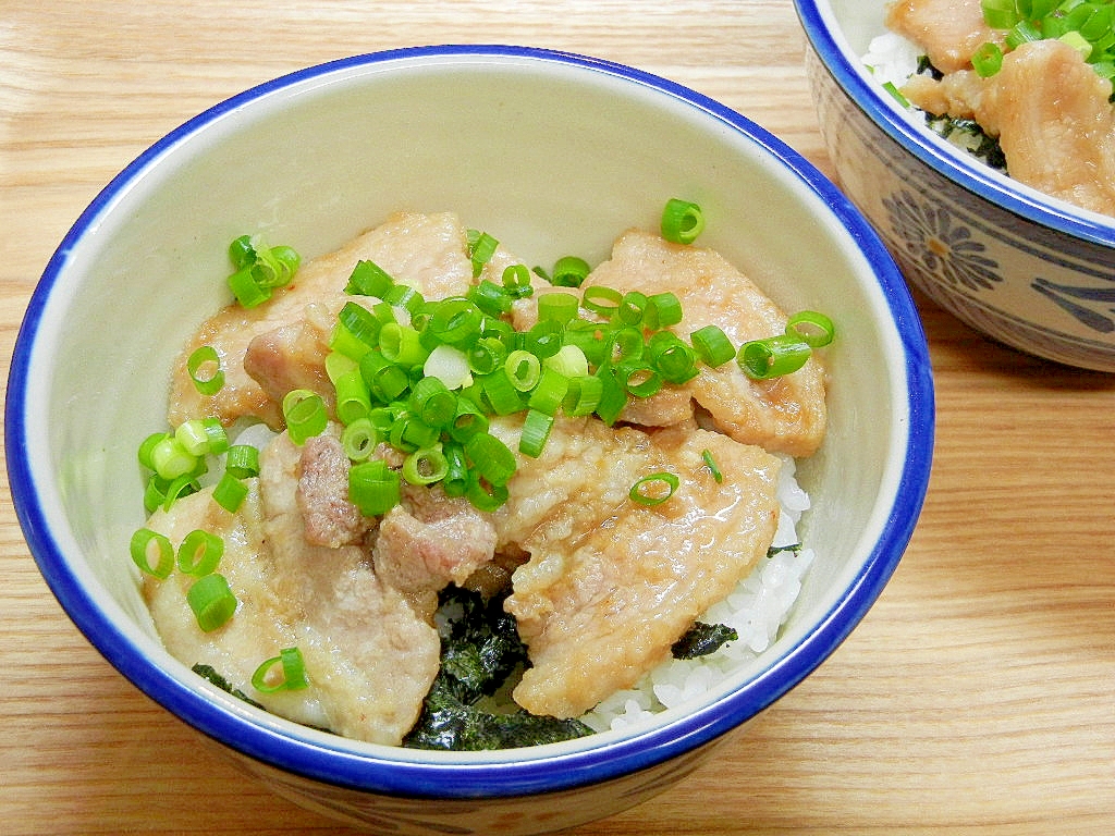 焼肉のたれにニンニクをさらに追加☆豚バラ肉の焼肉丼