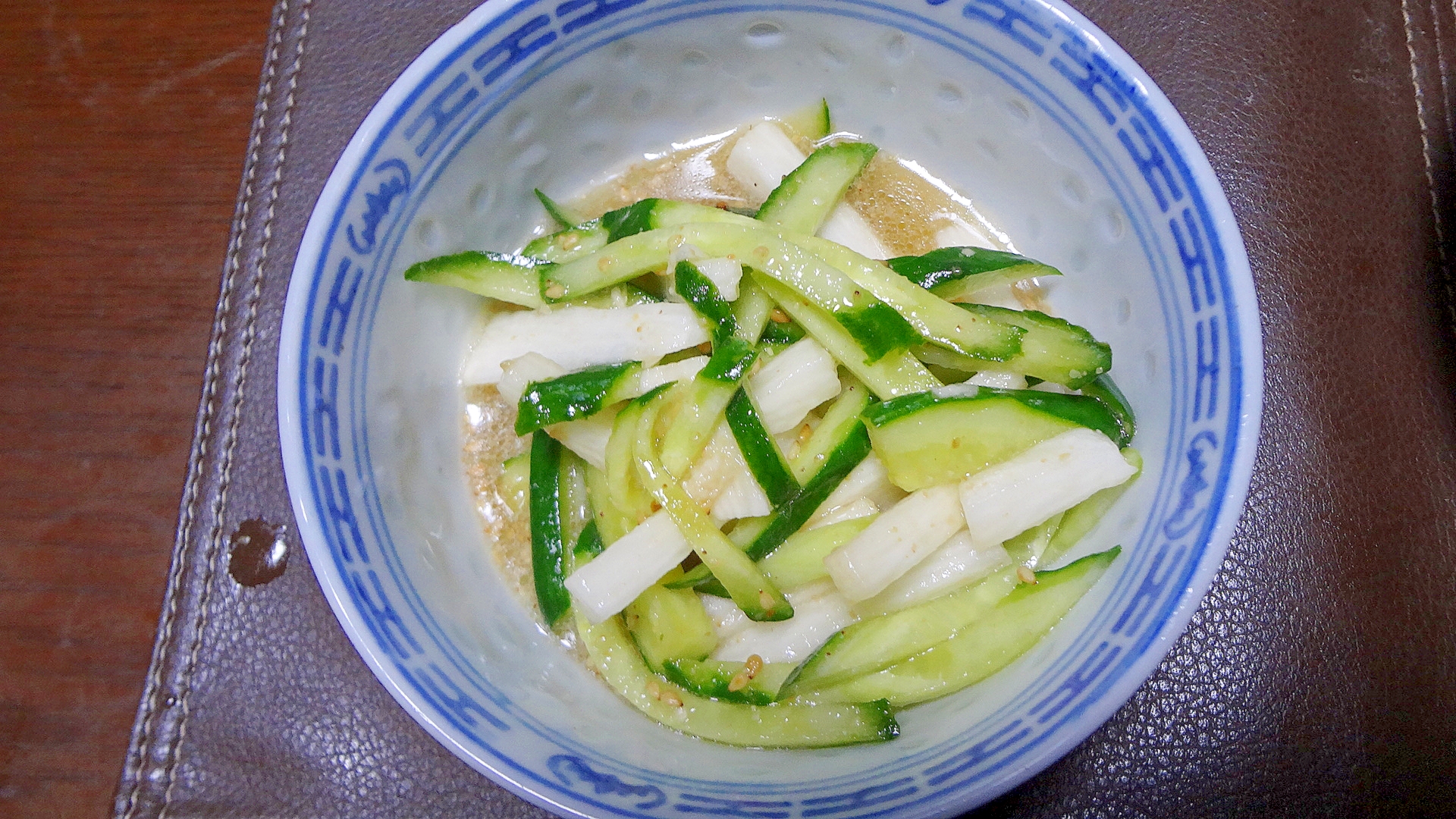 長芋ときゅうりの酢の物