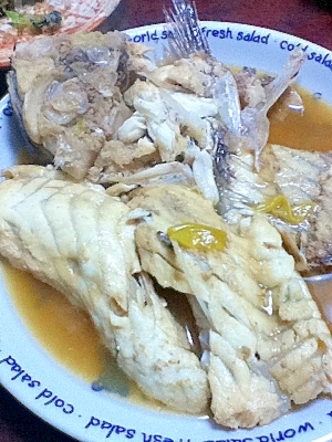 鯛アラの煮つけ お値打ち価格で 美味しく節約 レシピ 作り方 By とりあえず乾杯 楽天レシピ 鯛アラの煮つけ お値打ち価格で 美味しく節約 レシピ 作り方 By とりあえず乾杯 楽天レシピ