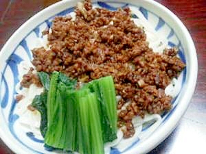 みそだれで簡単♪肉味噌うどん