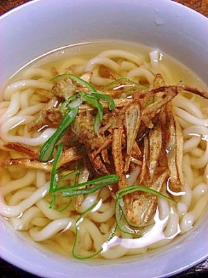 博多の味 ごぼう天うどん