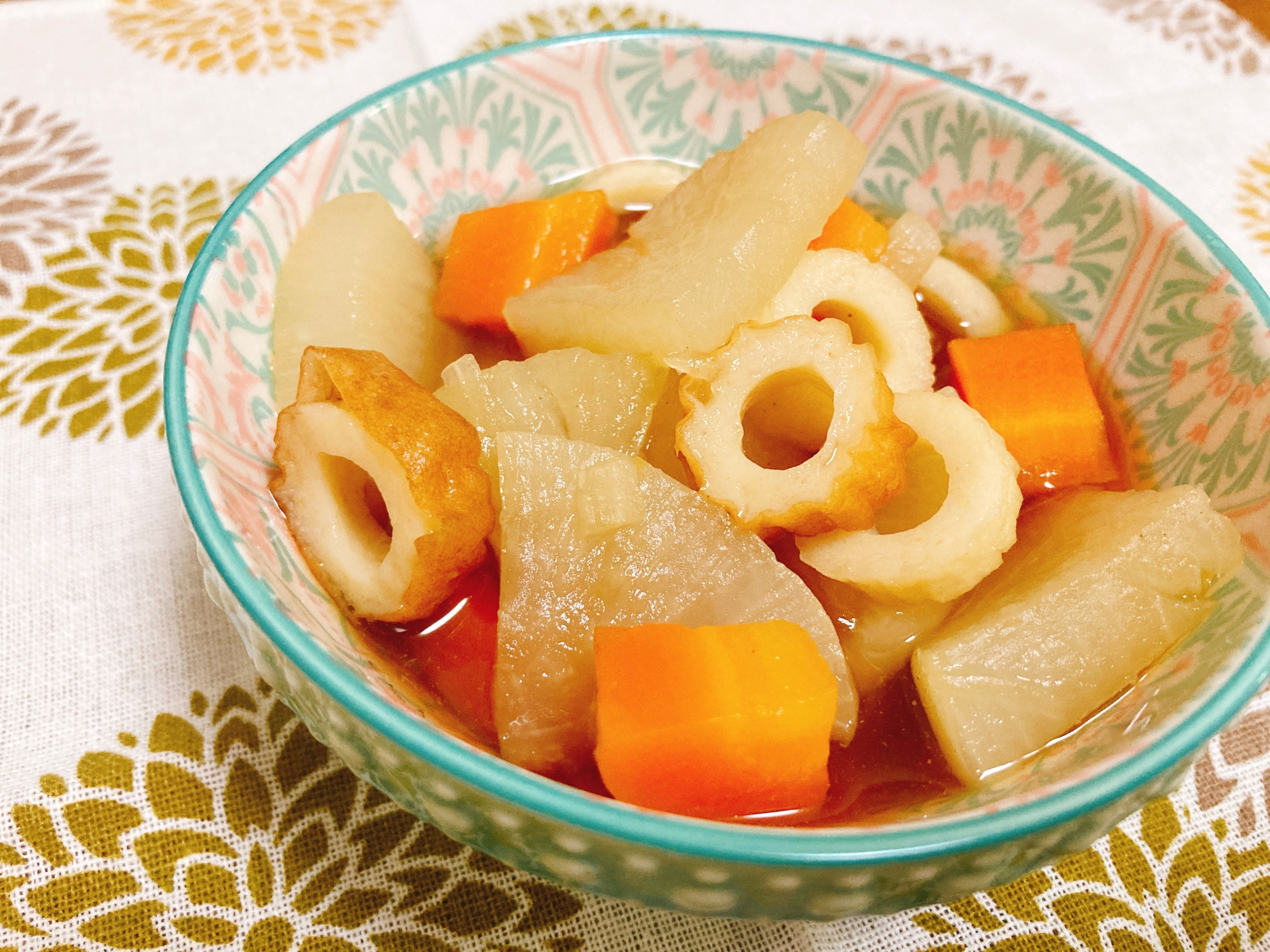 まるでおふくろの味! 大根とちくわ煮