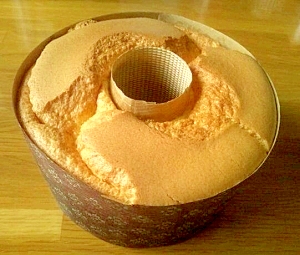 甘さ控えめ しっとり黒糖きなこシフォンケーキ レシピ 作り方 By ひよこa 楽天レシピ